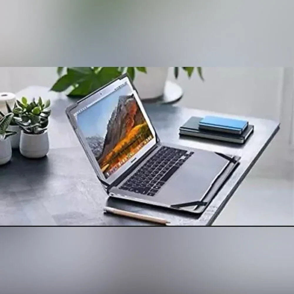 Beefed blue and‎ brown case cover compatible with Lenovo yoga